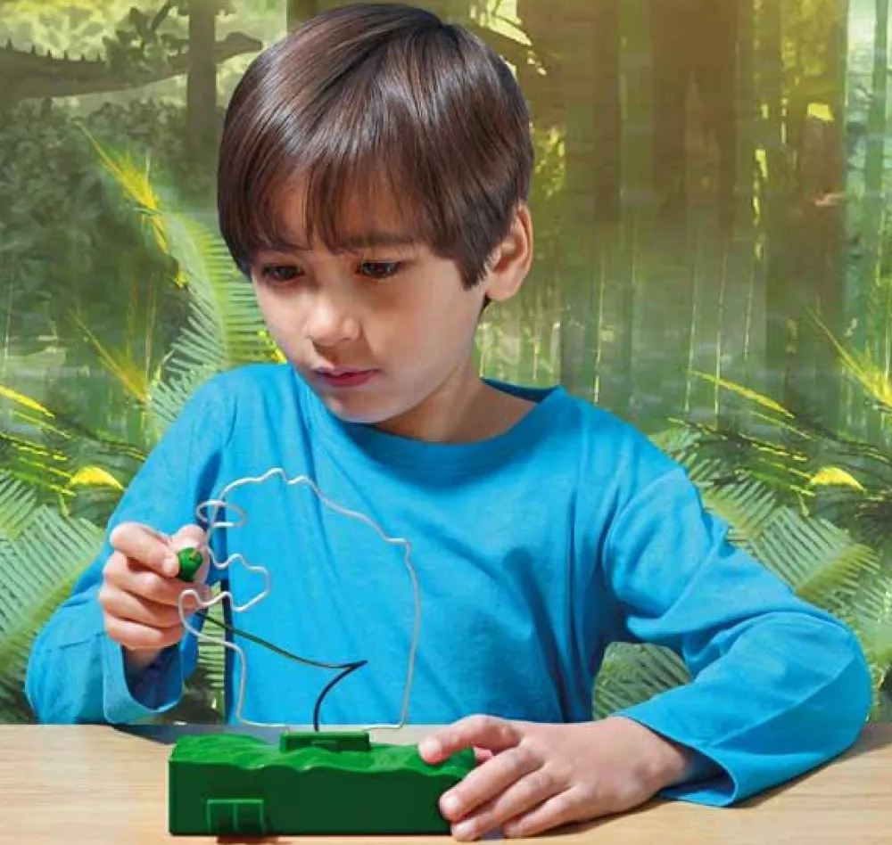 Buzz Wire koncentrationsøvelse - T-Rex| Finmotorik|Dinosaur Legetøj