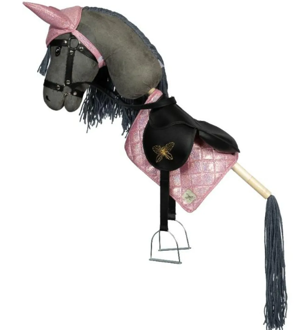 byASTRUP tilbehør - Sadelunderlag & hut, pink| Kæpheste & Tilbehør