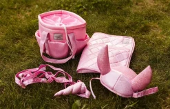 byASTRUP tilbehør - Sadelunderlag & hut, pink| Kæpheste & Tilbehør