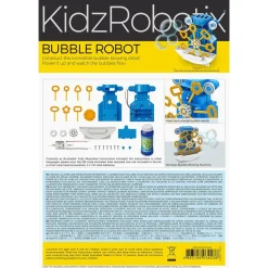 4M Byg en sæbeboble-robot| Stem Læringslegetøj|Robot Legetøj