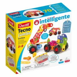 Quercetti Byggesæt Tecno Jumbo m. 84 dele| Byggesæt