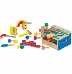 Melissa & Doug Bygge- & værktøjssæt| Legeværktøj|Byggesæt