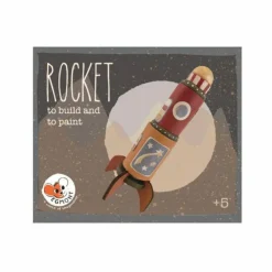 Egmont Toys Byg & Mal - Raket| Astronomi|Tegne- & Malegrej