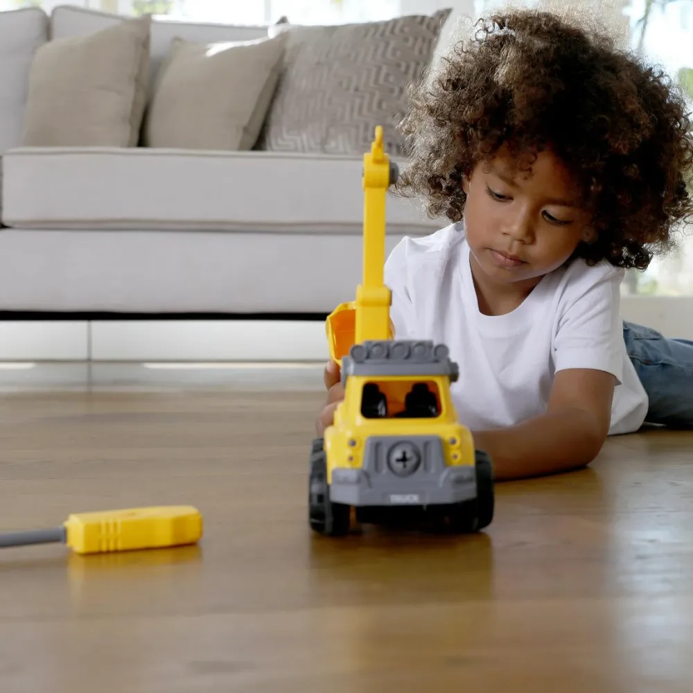 edushape Byg selv bil m. fjernbetjening - Truck| Stem Læringslegetøj|Legebiler