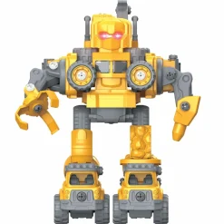 edushape Byg selv 5-i-1 Truck-O-Bot| Stem Læringslegetøj|Robot Legetøj