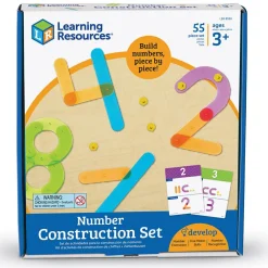 Learning Resources Byg tal, 55 dele| Taktil / Følesans|Skolesjov