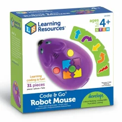 Learning Resources Code & Go Robotmus| Stem Læringslegetøj|Robot Legetøj
