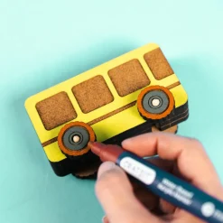 Crateit Town - Bus, 1 stk| Tegne- & Malegrej|Legebiler
