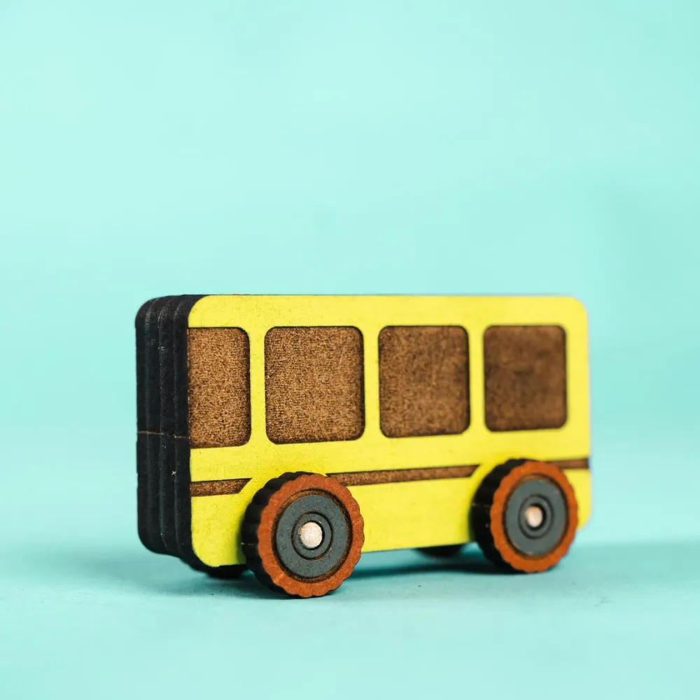 Crateit Town - Bus, 1 stk| Tegne- & Malegrej|Legebiler