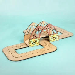 Crateit Town - Drømmenes klapbro, 20 dele| Legebiler|Dukkehus & Legesæt