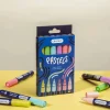 Crateit tusser - Pastel 3 mm., 6 stk| Tegne- & Malegrej