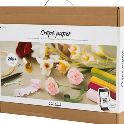 Creativ Company Crepepapir - Deluxe m. 240+ dele| Voksenværk|Påske