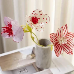 Creativ Company Crepepapir mini - Blomster med farvemagi, 3 stk| Voksenværk|Påske