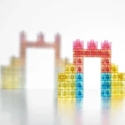 Cubes 2 cm - Transparent, 100 stk| Logik & Talforståelse|Stem Læringslegetøj