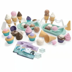 Dantoy Cupcake- & issæt med 56 dele| Udeleg|Strand- & Sandlegetøj