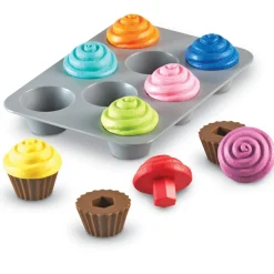Learning Resources Cupcakes find den rigtige form| Vis Alle Varer (Særlige Behov)|Finmotorik