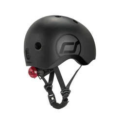 Scoot & Ride Cykelhjelm, 51-55 cm - Black|Børn Børnesikkerhed