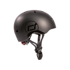 Scoot & Ride Cykelhjelm, 51-55 cm - Black|Børn Børnesikkerhed