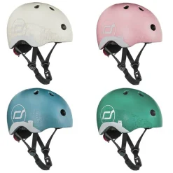 Scoot & Ride Cykelhjelm til baby, 45-51 cm - Reflekterende|Børn Børnesikkerhed