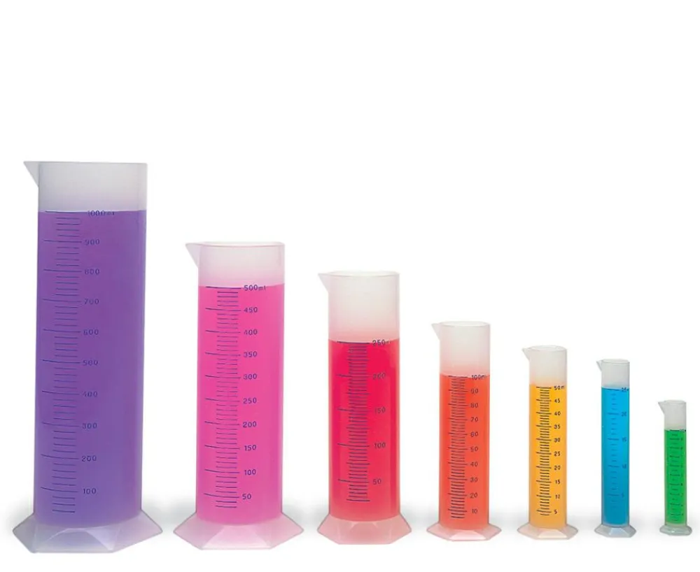 Learning Resources Cylinder måleglas, 7 stk.| Logik & Talforståelse|Naturvidenskab