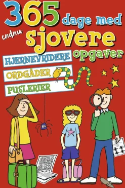 Forlaget Bolden 365 dage med ENDNU sjovere opgaver|Børn Skolesjov|Legetøj Til Ferien