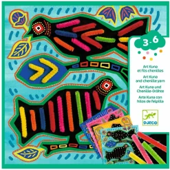 Djeco Dekorér med piberensere - Dyrebilleder| Kreativ Leg