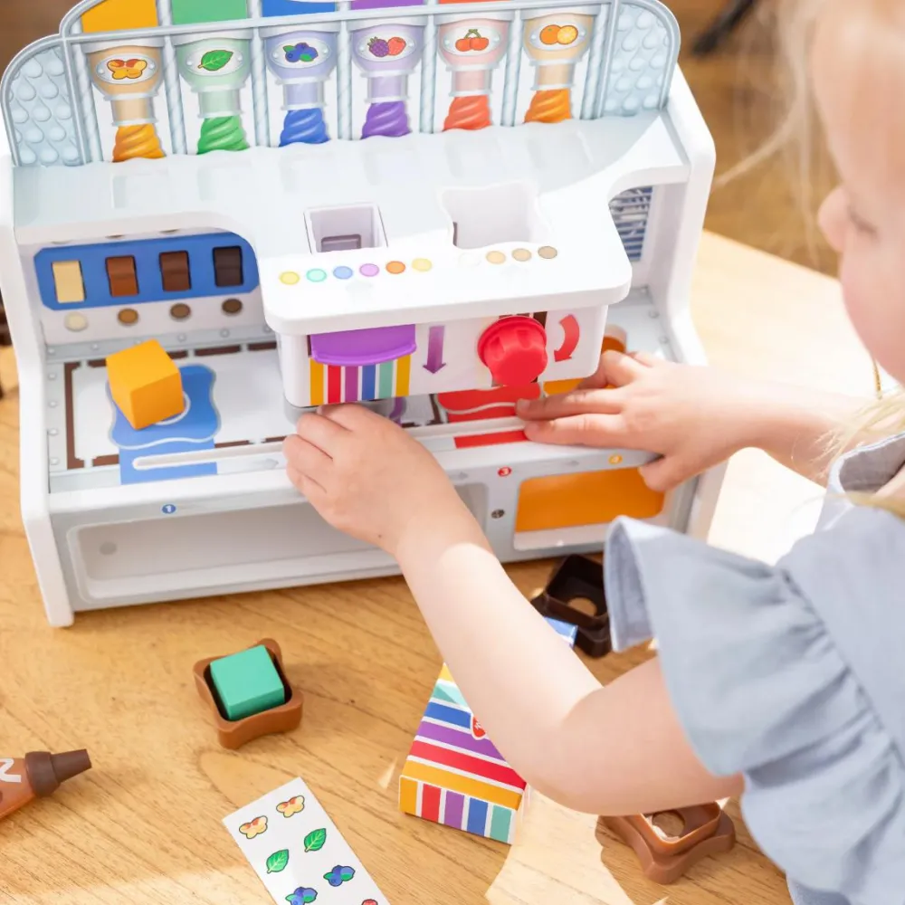 Melissa & Doug Den lille chokoladefabrik| Trælegetøj|Rolleleg