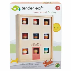 Tender Leaf Det lille hotel| Økologisk Eller Bæredygtig|Trælegetøj