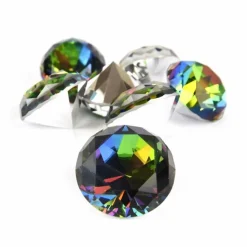Diamanter Ø3 cm. - Regnbue - 12 stk| Bliv Forundret