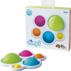 Fat Brain Toys Dimpl - Boblepanel regnbue| Fidget Toys|Tumlinge Legetøj