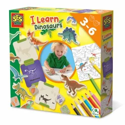 SES Creative Dinosaurer for begyndere| Legetøj Til Ferien|Dinosaur Legetøj