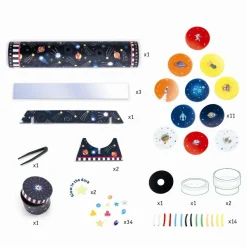 Djeco DIY - Lav et kalejdoskop| Kreativ Leg|Astronomi