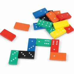 Learning Resources Domino - Double-Six, 168 brikker| Logik & Talforståelse|Matematik & Leg