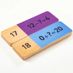 Domino - Lær plus og minus| Logik & Talforståelse|Matematik & Leg