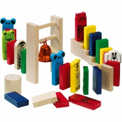 Haba Domino m. dyrevenner| Sorterings- & Stablelegetøj