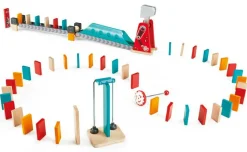 Hape Domino - Mighty Hammer, 59 dele| Finmotorik|Stem Læringslegetøj