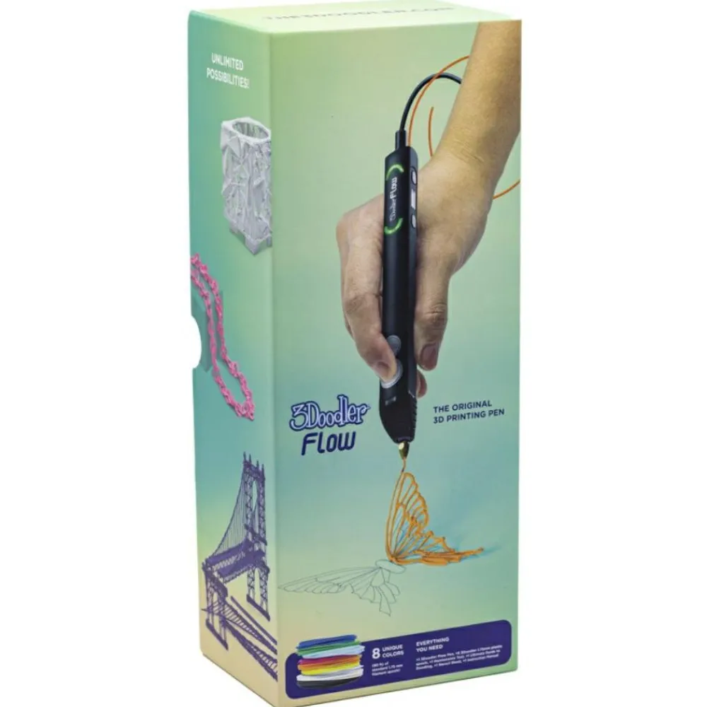 3Doodler Flow | Basissæt inkl. pen| Kreativ Leg|Tegne- & Malegrej