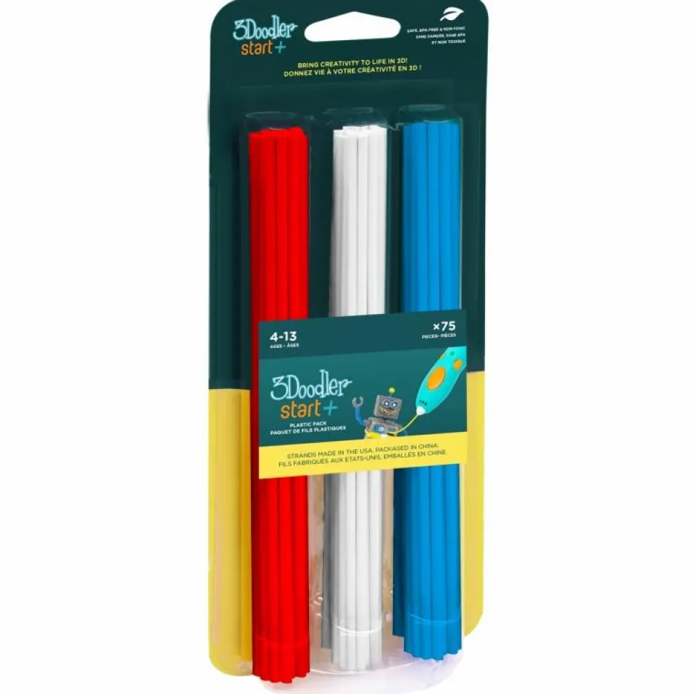 3Doodler Start+ | Refill farvemix 1, 75 stk| Kreativ Leg