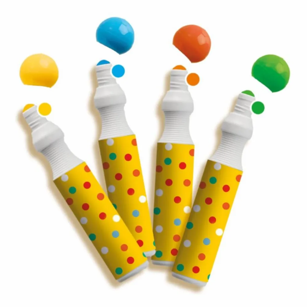 SES Creative Dot Markers XXL, 4 stk| Tegne- & Malegrej