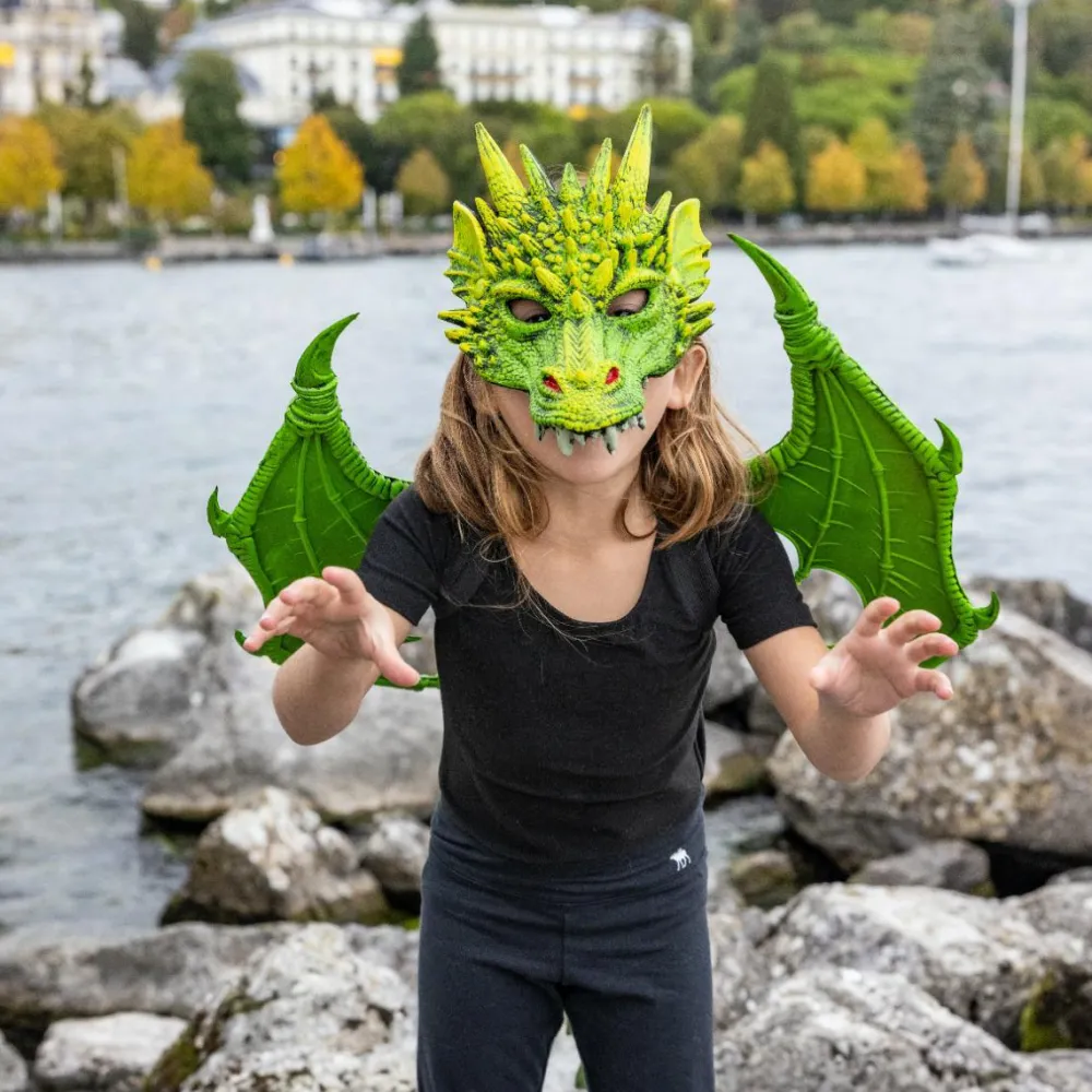 Great Pretenders Dragevinger - Grønne| Halloween|Fastelavn