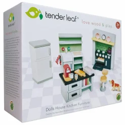 Tender Leaf Dukkehusmøbler - Køkken| Økologisk Eller Bæredygtig|Trælegetøj