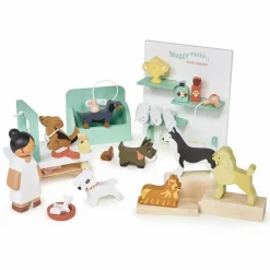 Tender Leaf Dukkehus tilbehør - Hundesalon| Trælegetøj|Dukkehus & Legesæt