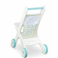 Melissa & Doug Dukkeklapvogn af træ| Dukkevogn|Dukker