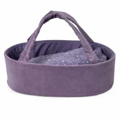 mamamemo Dukkelift inkl. pude og dyne - Syren, 35 cm| Dukkevogn|Dukker