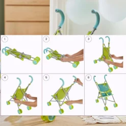 Haba Dukke-paraplyklapvogn 