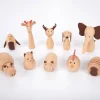 tickit® Dyrevenner - Træfigurer, 10 stk| Trælegetøj|Sanselegetøj