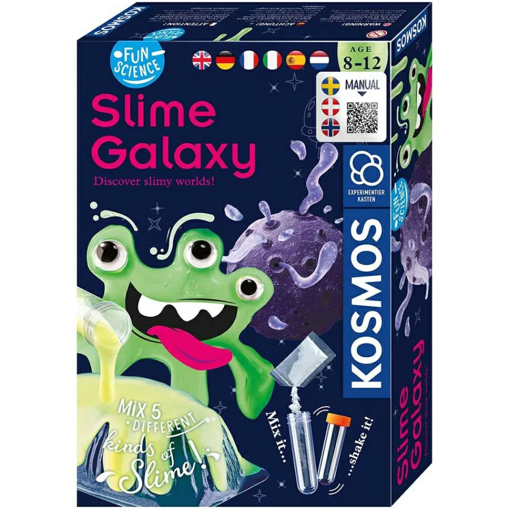 Eksperimentsæt - Slime Galaxy|Børn Taktil / Følesans|Finmotorik