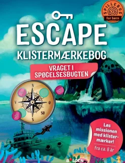 Forlaget Bolden Escape klistermærkebog - Vraget i Spøgelsesbugten| Legetøj Til Ferien|Tegne- & Malegrej