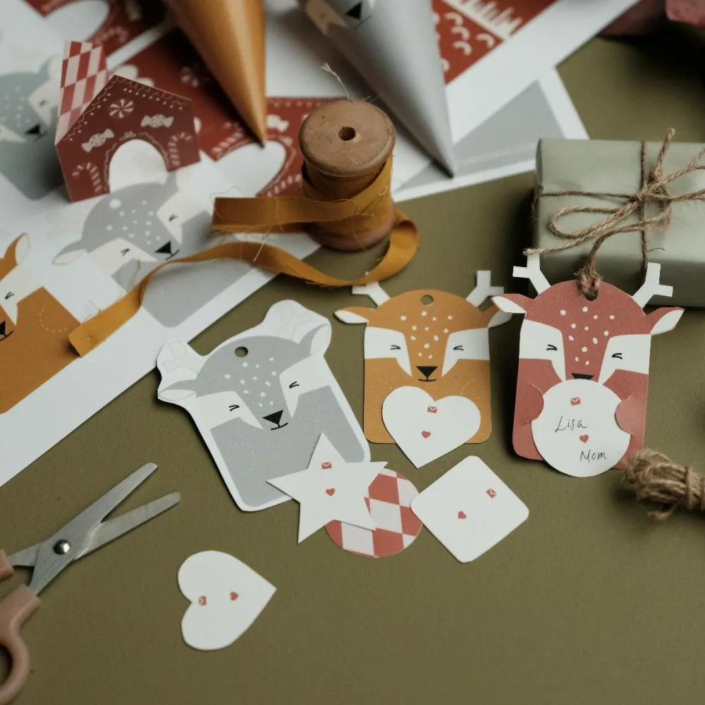 Fabelab Mini Makers - Julebog| Kreativ Leg|Jul