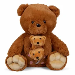 Familiebamse - Bjørnemor med unger| Bamser